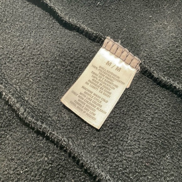 Aeropostale soft black fleece A87 zip jacket size M - Picture 5 of 8